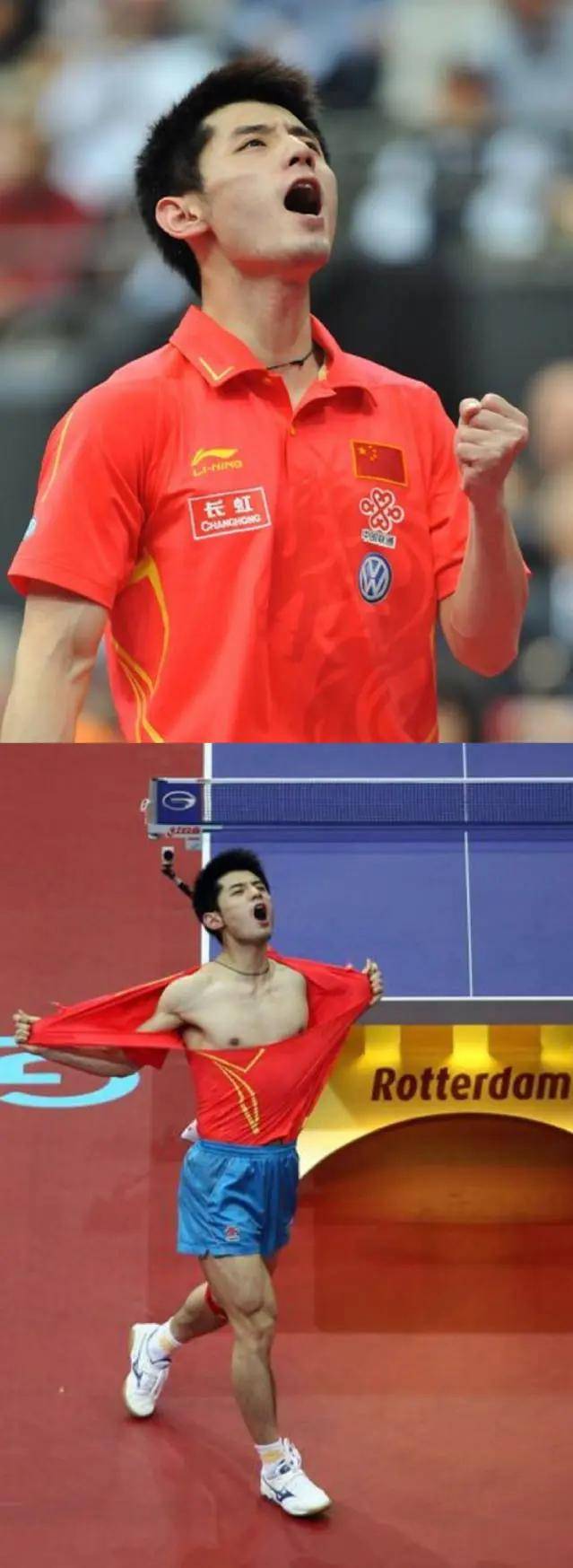 包含中国乒乓球队爆冷英国乒乓球队，张继科送出助攻的词条